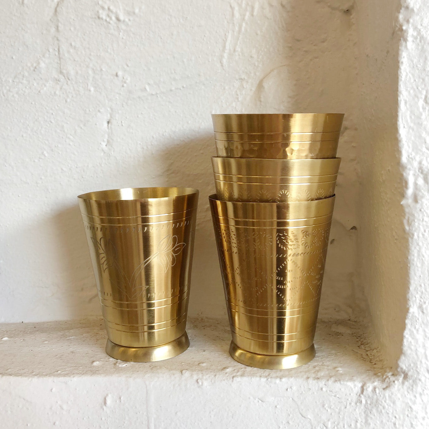 Handmade Brass Lassi Cup – Inartisan.