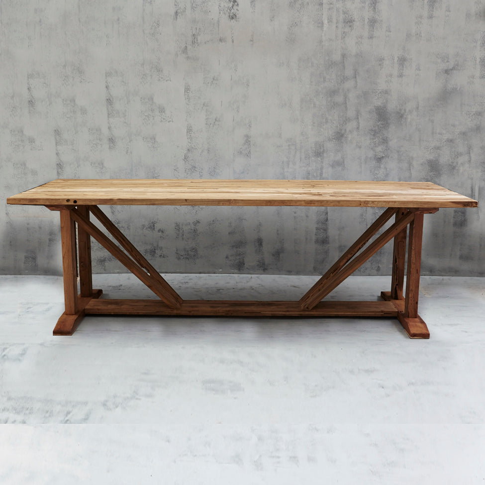 Mandela Large Rustic Dining Table – Inartisan.