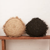 Nazia Handwoven Round Cushion