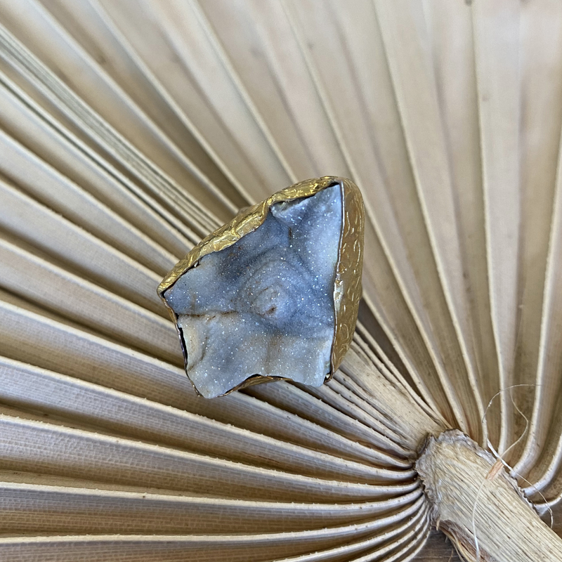 Nereida Druzy Sandy Ring