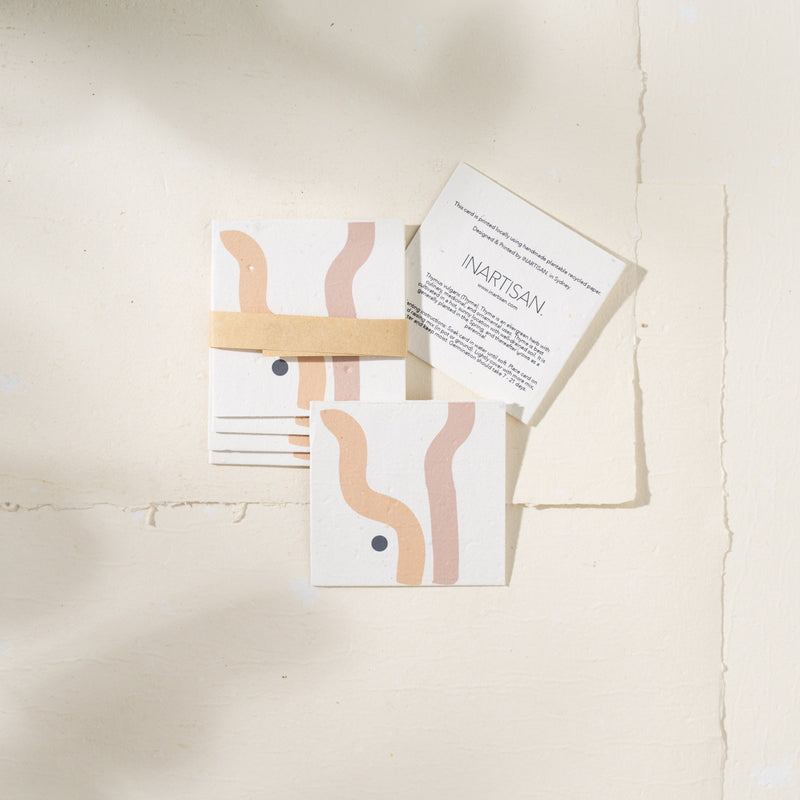 Plantable Gift Tag Pack of 6 (Rivers)