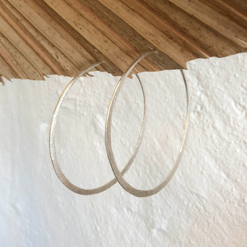 Sage Earrings - Silver
