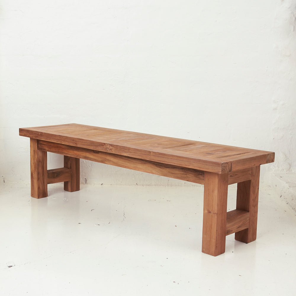 Yashar Rustic Bench Seat Inartisan.