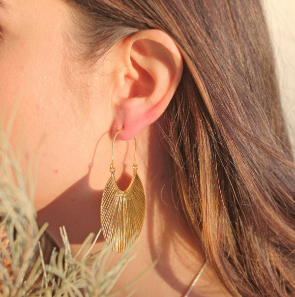 Yeda Earrings - Gold